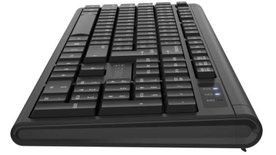 Tastierë wireless Eternico Essential KS1000, 2.4GHz, USB nano marrës, e zezë