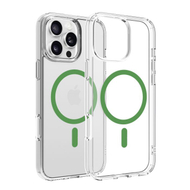 Dviced MagSafe iPhone 16 Pro Max Clear Case, Green