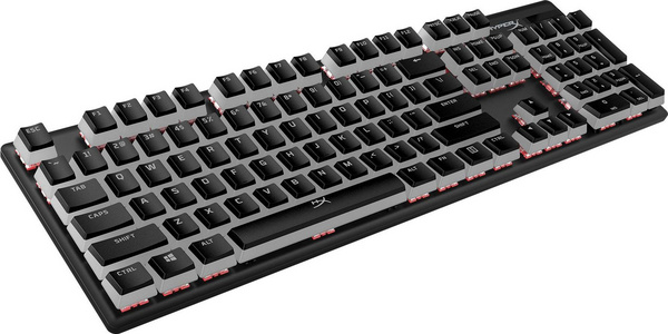 [OUTLET] Set i tasteve HyperX Pudding (HKCPXP-BK-US/G ), 104 taste, bardhë/ zi