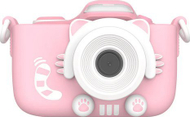 Дигитален фотоапарат за деца myFirst Camera 3, 16MP, футрола отпорна на удари, розова