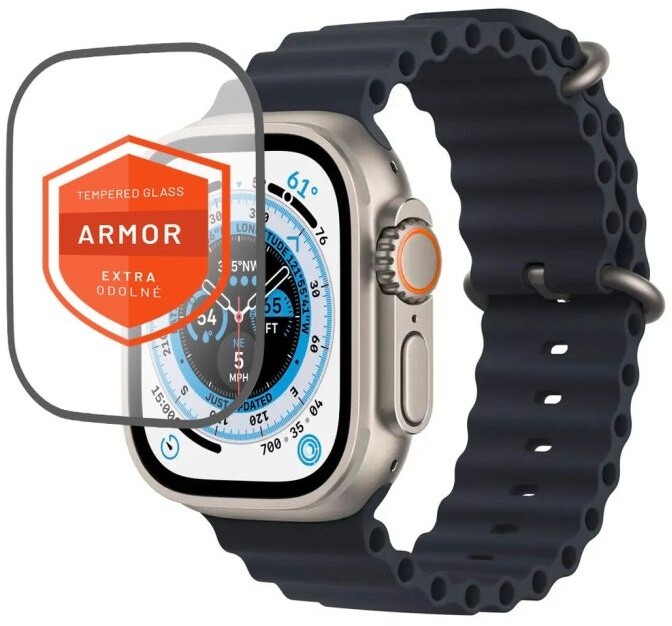 Xham mbrojtës FIXED Armor për Apple Watch Ultra / Ultra 2 49mm