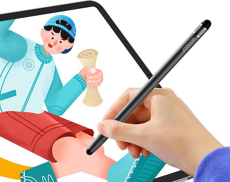 Stilolaps për ekran me prekje Joyroom JR-DR01, pasiv, për smartphone dhe tablet, i zi