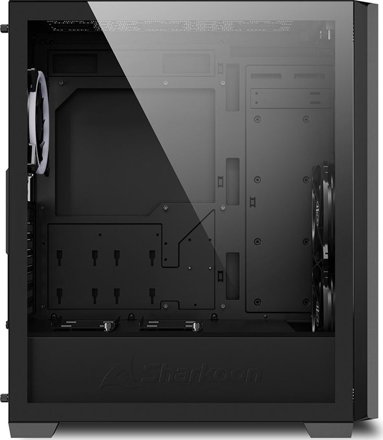 Kasë Sharkoon VS9 ARGB, e zezë, Midi Tower