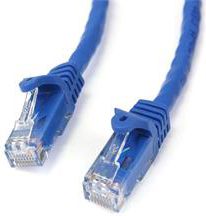 Kabllo patchcord StarTech, CAT6, 5 m, e kaltër (N6PATC5MBL)