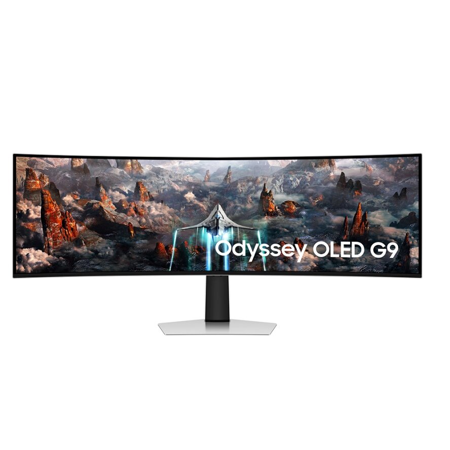 Monitor Samsung LS49CG934SUXEN, 49", 240Hz, i bardhë