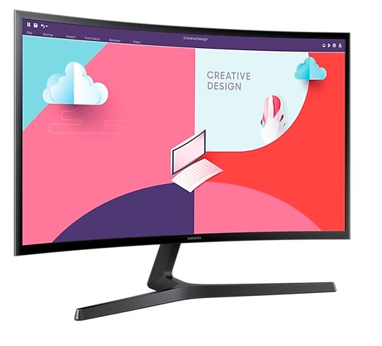 Monitor Samsung S366C, 27", VA, FHD, i zi