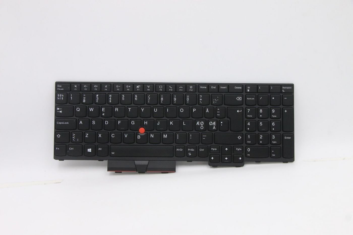 Tastierë laptopi Lenovo FRU Thor P, me numpad, me ndriçim, e zezë