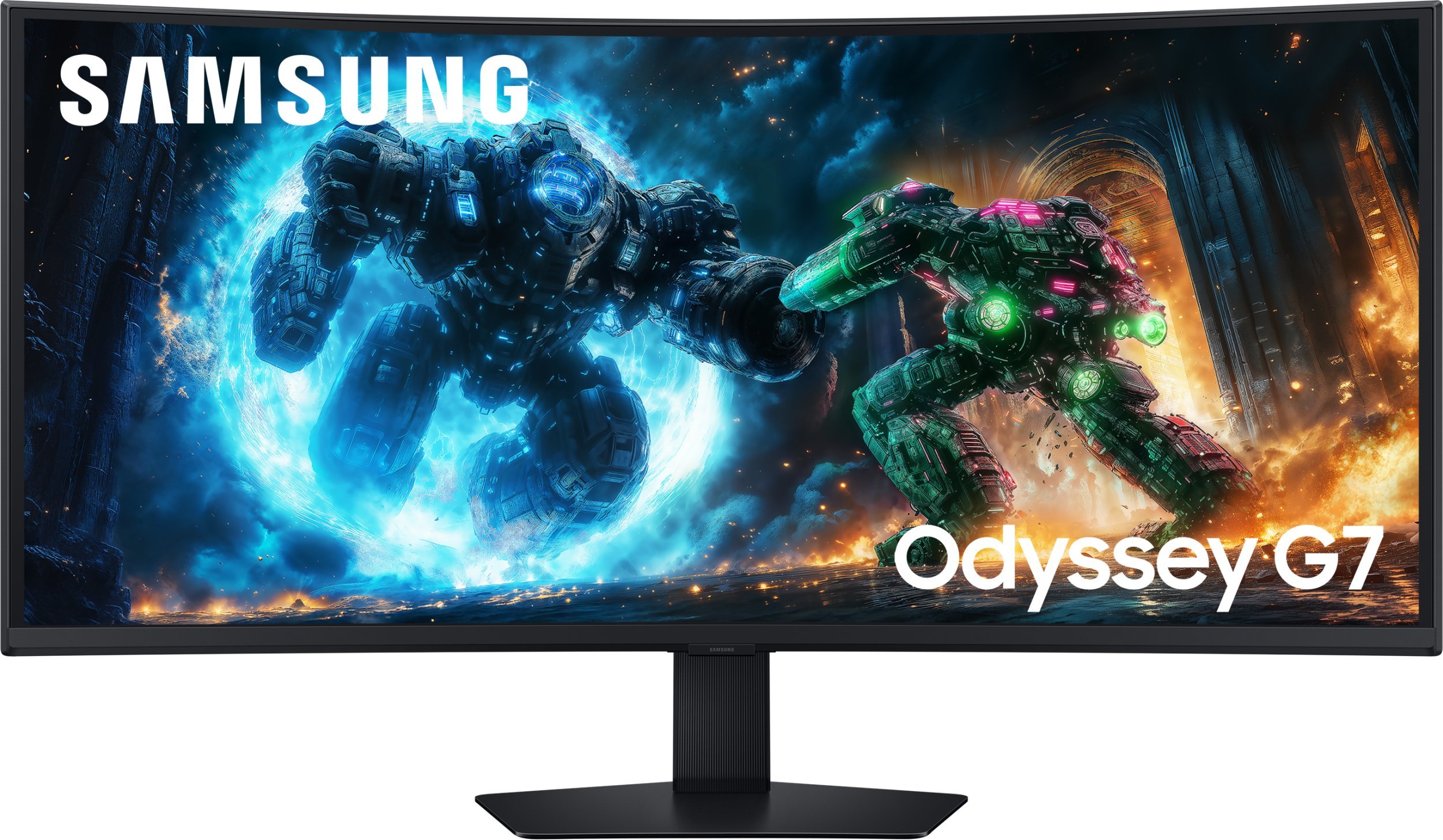 Monitor i lakuar gaming Samsung Odyssey G7 G75F, 40", 240Hz, QHD, i zi