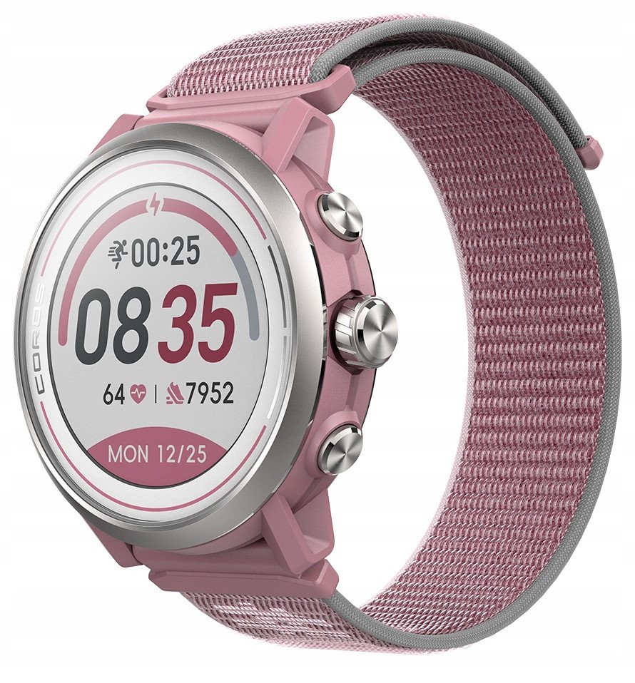 Ora sportive Coros APEX 2, GPS, rrip najloni, rozë Dusty Pink