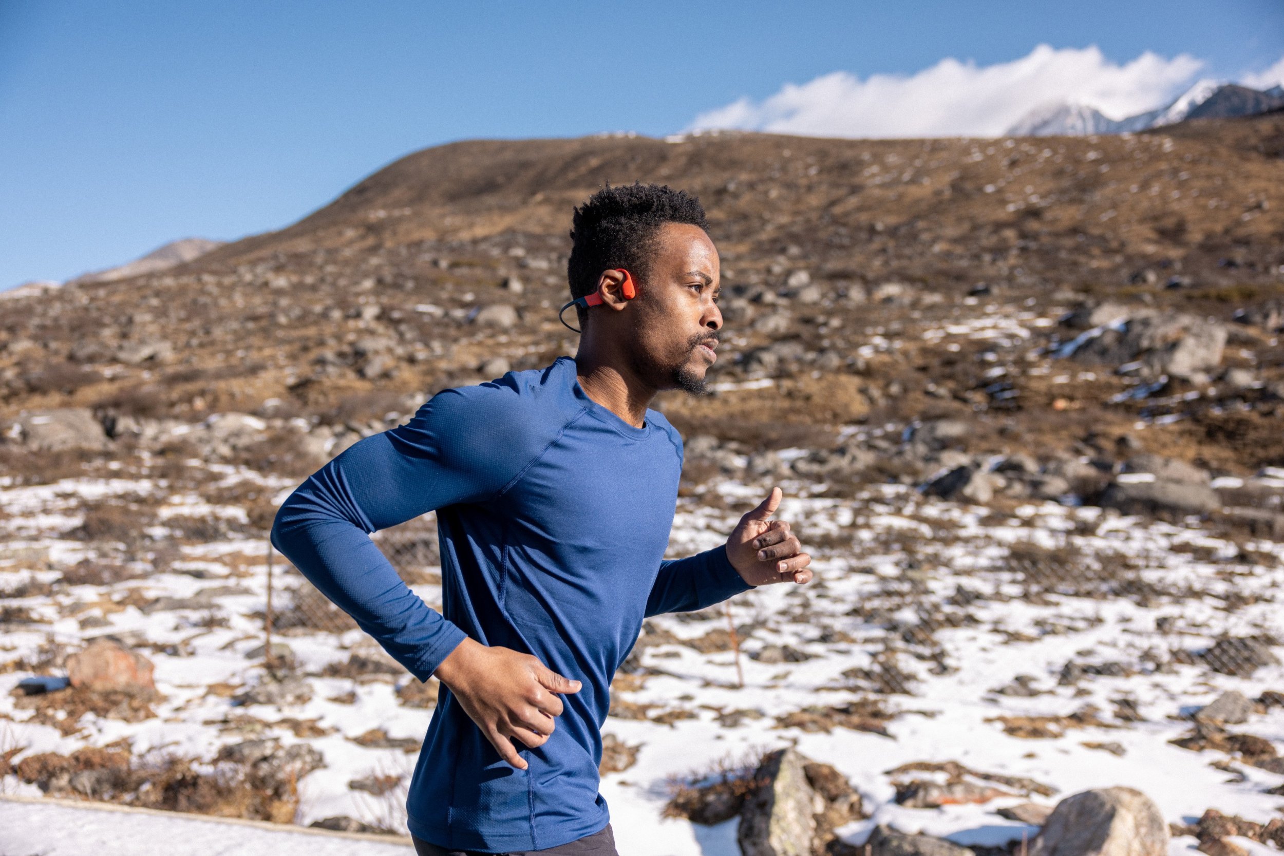 Kufje Shokz OpenSwim Pro, 32GB, IP68, gri