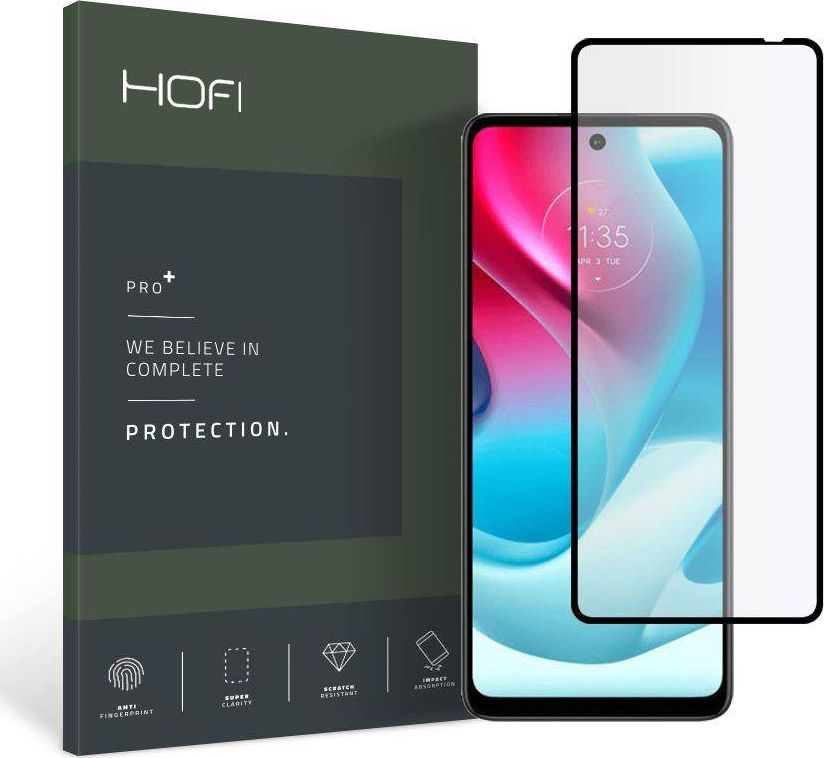 Xham mbrojtës telefoni HOFI Pro+, xham i fortë, rezistent ndaj gërvishtjeve, i zi