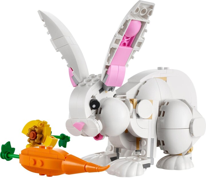 Set LEGO® Creator 31133 White Rabbit, 258 pjesë