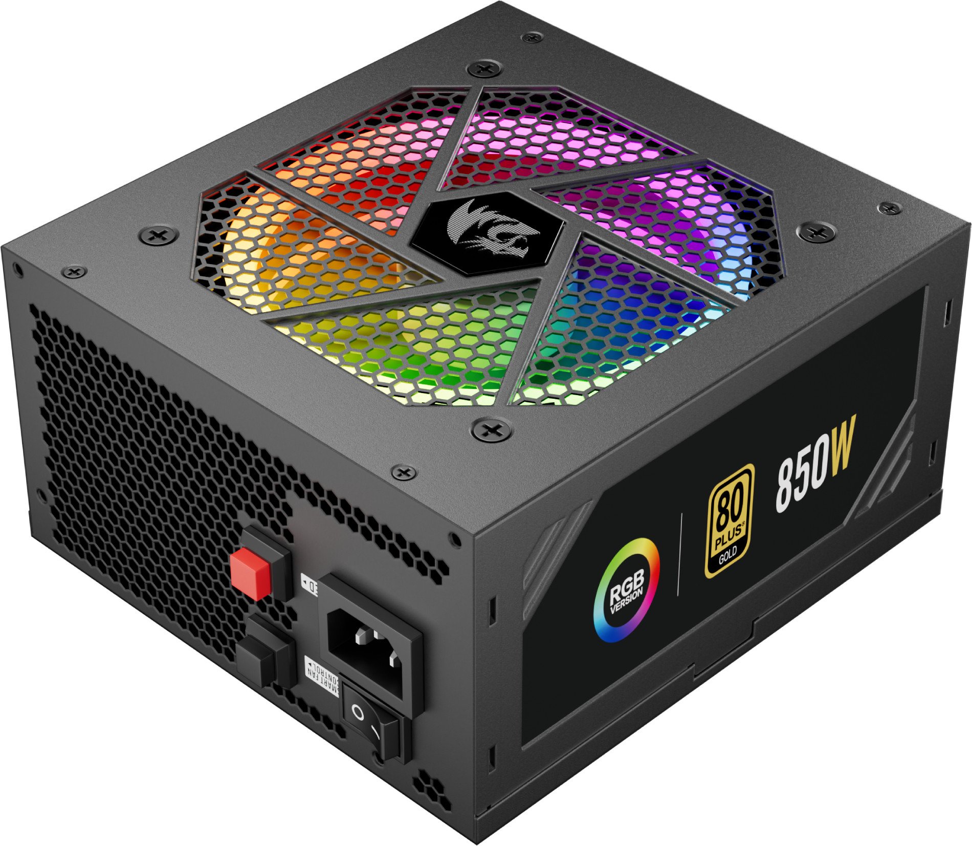 Furnizues energjie Redragon RGPS 850W, 80 Plus Gold, full modular, RGB, i zi