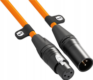 Kabllo audio Rode XLR-Cable, 3m, XLR mashkull në femër, portokalli