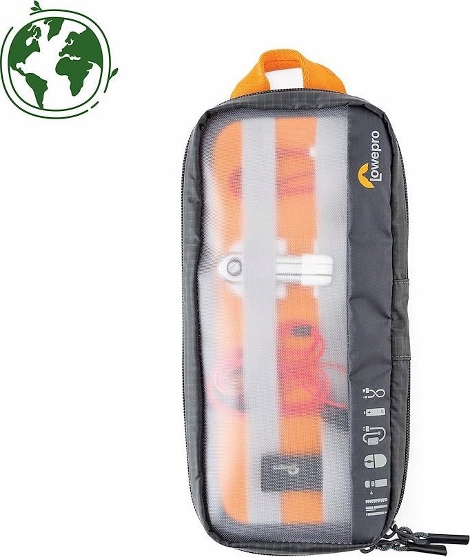 Çantë organizuese Lowepro GearUp Pouch Medium, për aksesorë elektronikë, gri