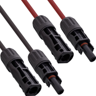 Set zgjatues kabllo solare InLine, 4mm, 10m, zi kuqe