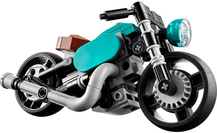 Set LEGO® Creator 31135 Retro Motorcycle, 128 pjesë