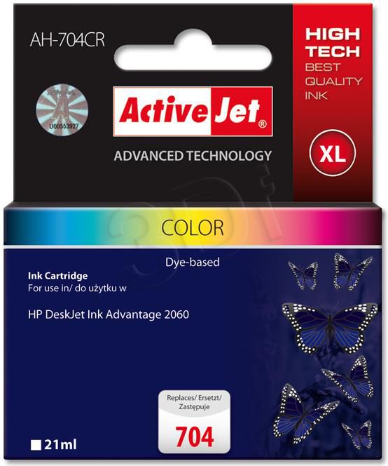 Patronë boje Activejet AH-704CR CN693AE, ngjyra, kompatibil me HP DeskJet