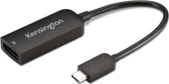 Adapter Kensington CV5000DP USB C në DisplayPort 1.4, 4K 8K, i zi