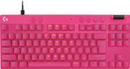 Tastierë lojërash Logitech G PRO X TKL RAPID, mekanike, RGB, rozë