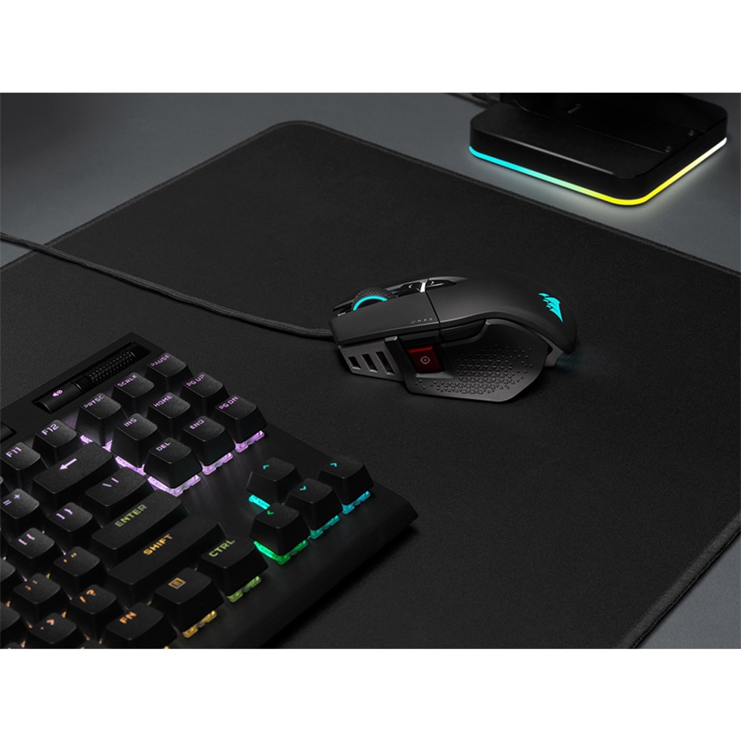 Maus gaming Corsair M65 RGB Ultra, optik, me kabllo, i zi