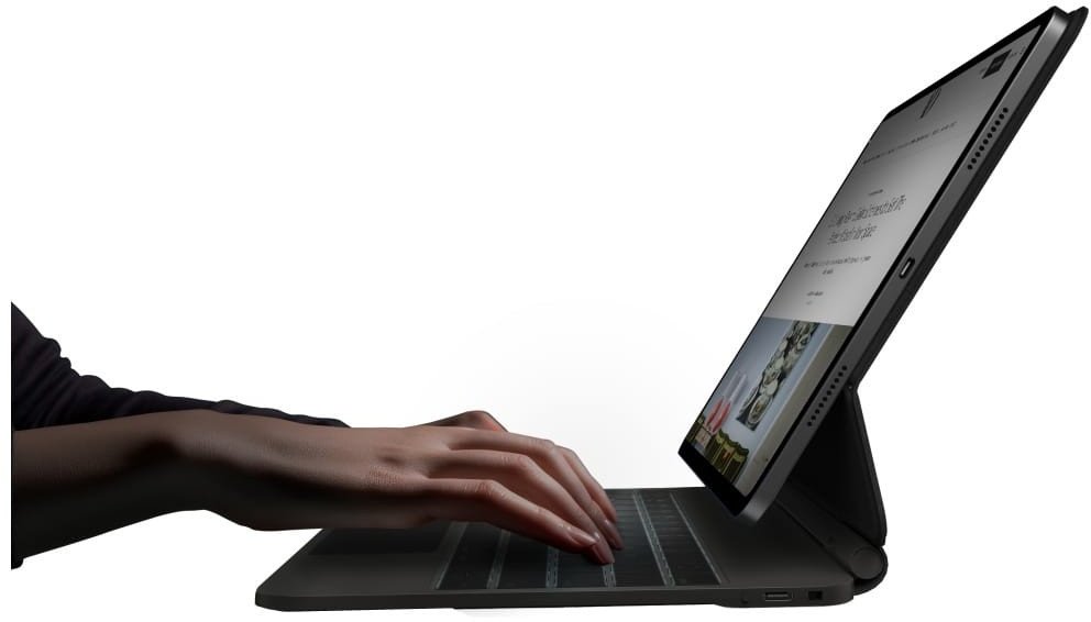Këllëf me tastierë Uniq Venno Pro Magnetic Smart për iPad Pro 13" M4, Bluetooth, me trackpad, i zi
