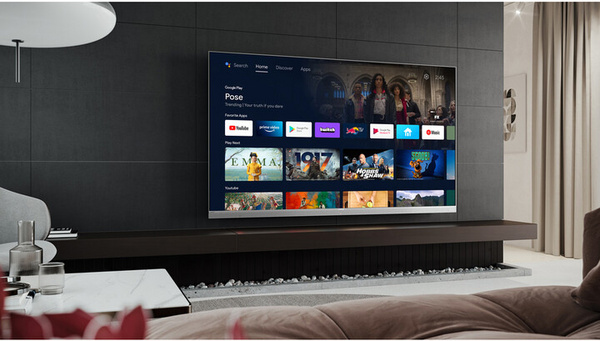 Televizor Sharp 65EQ4EA, 65" (164cm), 4K UHD, i argjendtë