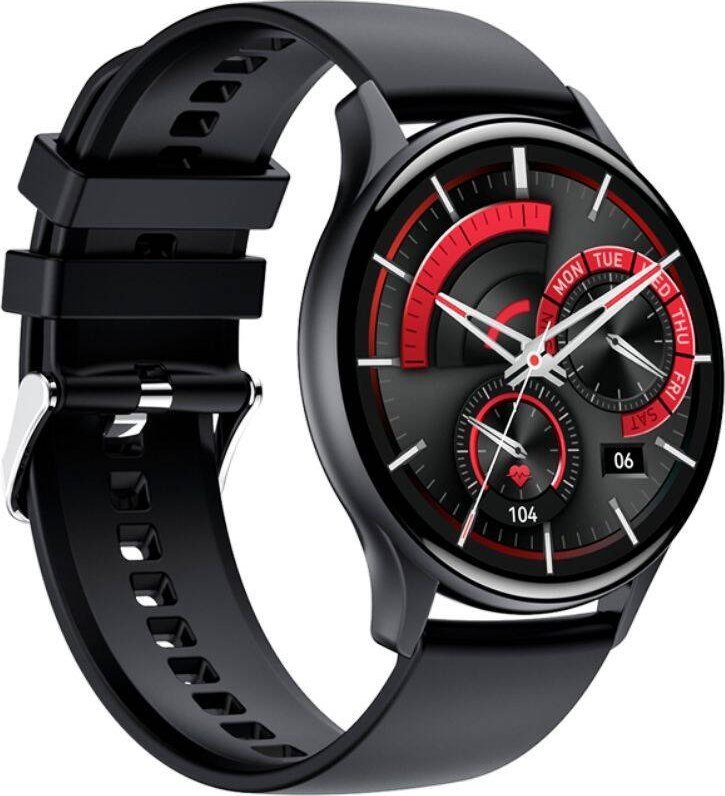 Smartwatch Rubicon Receiving Calls, ekran i madh, bateri 260mAh, e zezë
