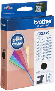 Ngjyrë për printer Brother LC223BK, 4ml, e zezë