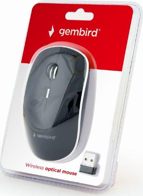 Maus Gembird MUSW-4B-01, wireless, USB, i zi