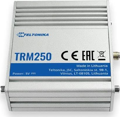 Modem LTE Teltonika TRM250, Cat M1 NB IoT, micro USB, gri