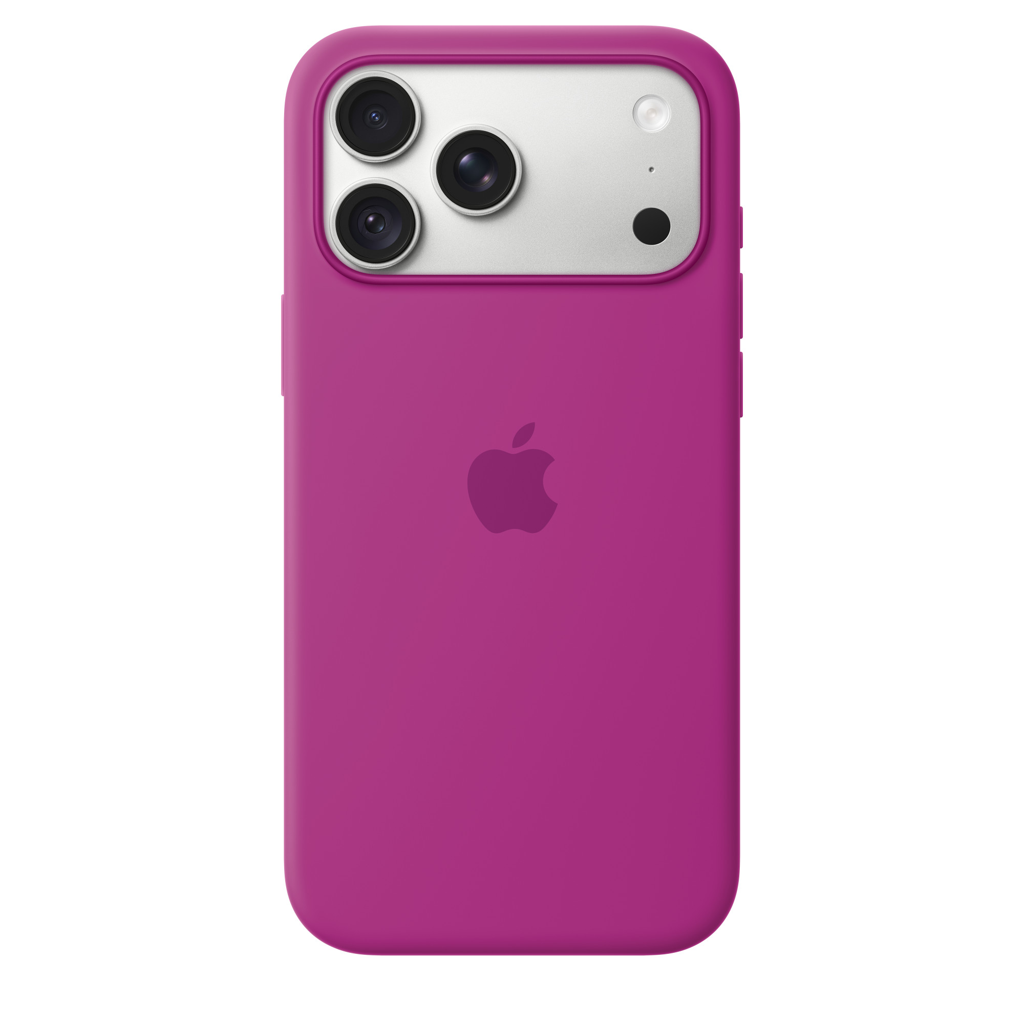 Apple iPhone 18 Pro Max Silicone Case with MagSafe, Magenta