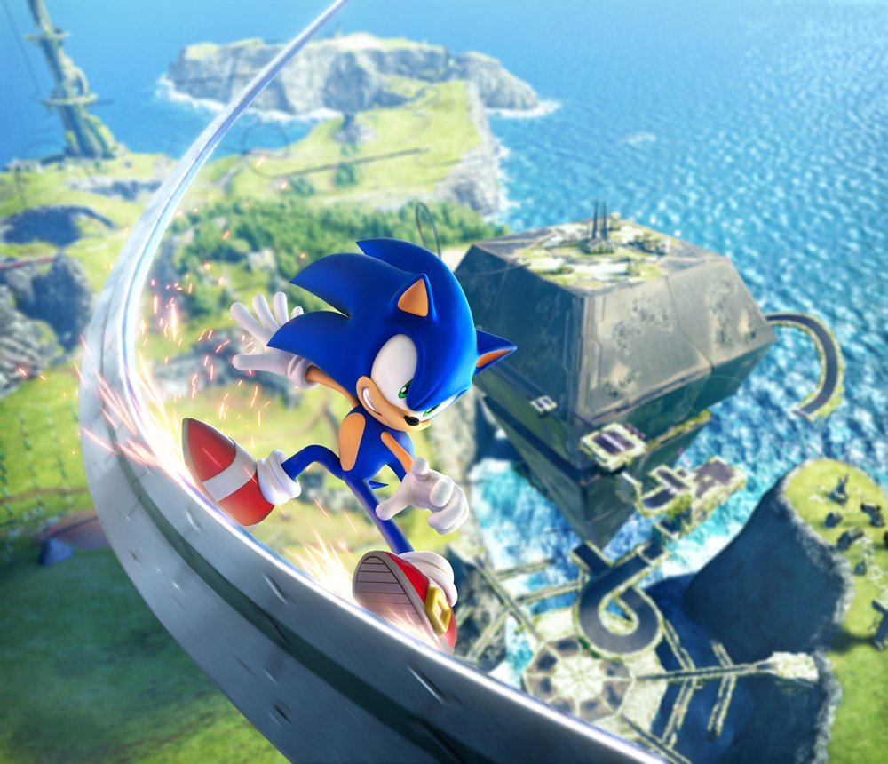 Lojë Sonic Frontiers Nintendo Switch, aventurë aksion, botë e hapur