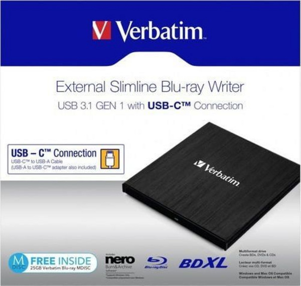 Disk optik Verbatim Blu-Ray (43889), i zi