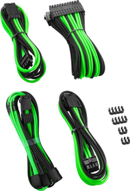 Set zgjatues kabllosh CableMod PRO ModMesh 12VHPWR, për RTX 4000, ATX dhe EPS, i zi me jeshile të çelët