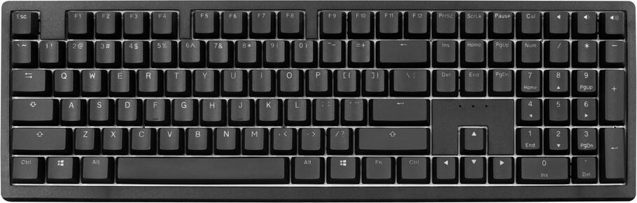 Гејминг тастатура Ducky Zero 6108, безжична, RGB, Cherry MX2A Red, црна