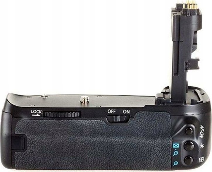 Battery grip Meike për Canon 60D, për 2 bateri LP-E6 ose 6x AA, i zi