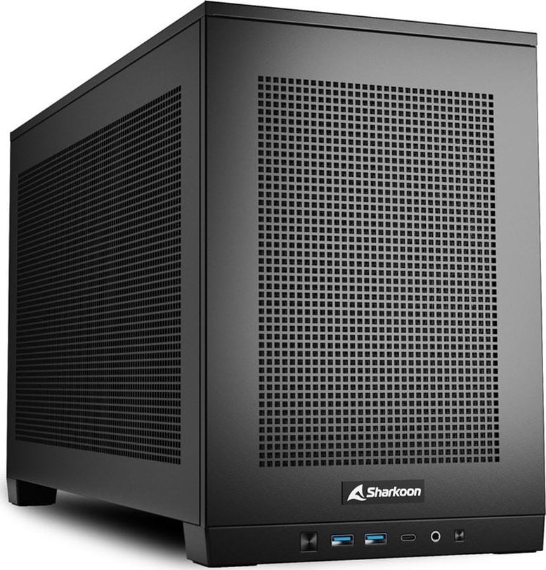 Kasë Sharkoon Rebel C20, e zezë, Mini Tower