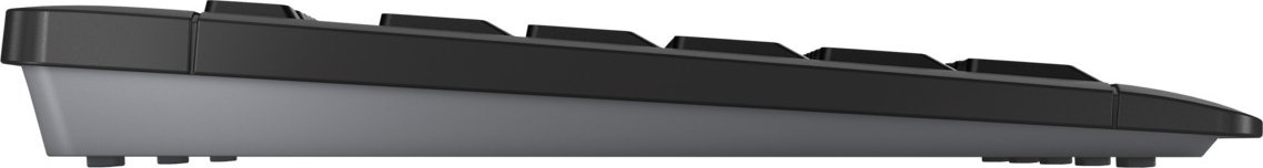 Set tastierë dhe maus Cherry Stream Desktop Comfort, pa kabllo, ergonomik, i zi