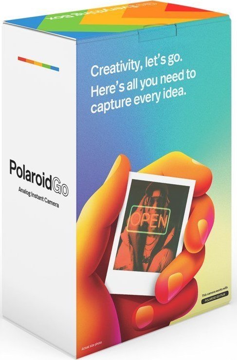 Set kamerë instant Polaroid Go Everything Box, kompakte, ekspozim i dyfishtë, e bardhë