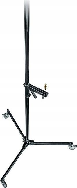 Shtyllë studio Manfrotto 231B, lartësi 2.5 m, me rrota, e zezë