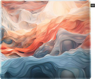 Mousepad gaming CHERRY XTRFY GP5 Medium Amnis, përmasa mesatare, blu