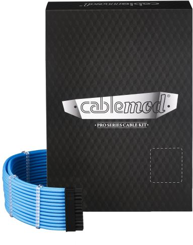 Set kabllosh për PSU CableMod CM-PCSI-FKIT-NKLB-R, për Corsair C-Series, i kaltër