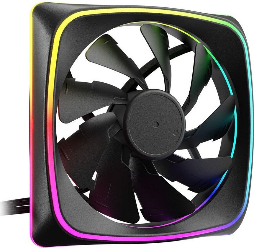 Ventilator kaste Sharkoon Lights RGB PWM, 120mm, adresues RGB, i zi