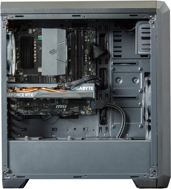 Kompjuter HAL3000 MČR Finale 2 Pro 3060, AMD Ryzen 5, 16GB RAM, 1TB SSD, NVIDIA GeForce RTX 3060, i zi