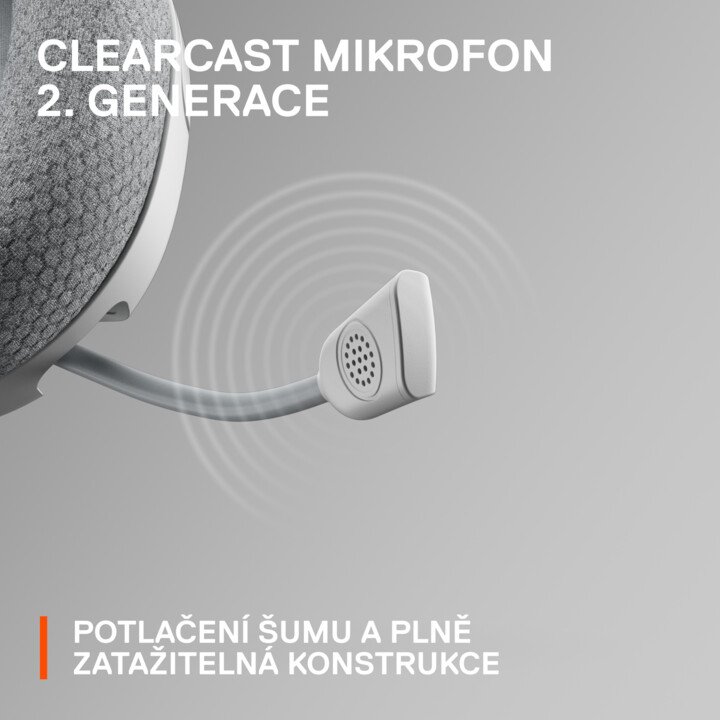 Kufje SteelSeries Arctis Nova 1P, të bardha