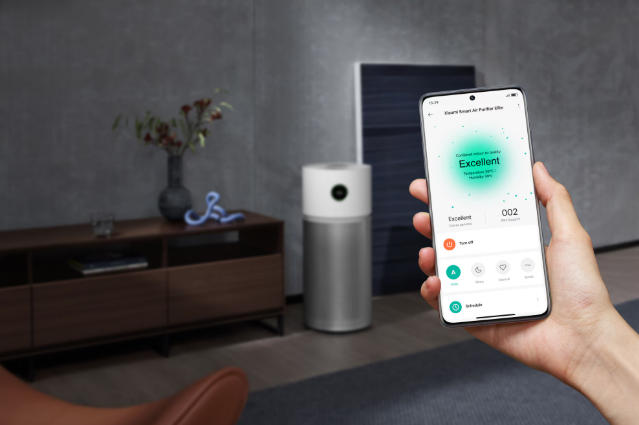 Purifikues ajri Xiaomi Smart Air Purifier Elite, deri 125 m², filtër karbon aktiv dhe UV-C, i bardhë