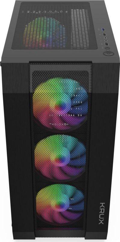 Kasë kompjuteri KRUX Pallas, e zezë