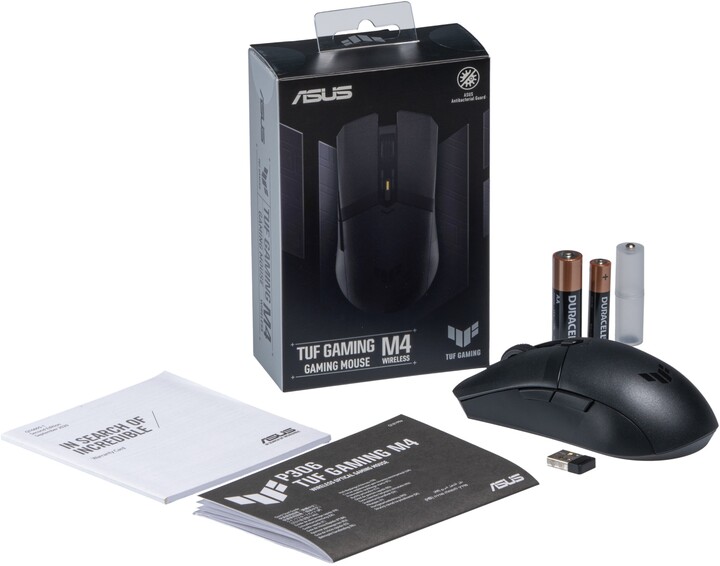Maus ASUS TUF Gaming M4 Wireless, i zi