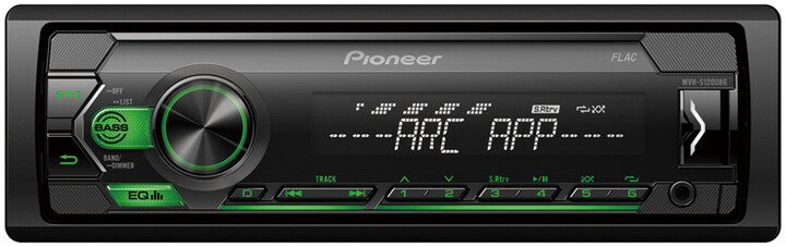Radio e makinës Pioneer MVH-S120UBG